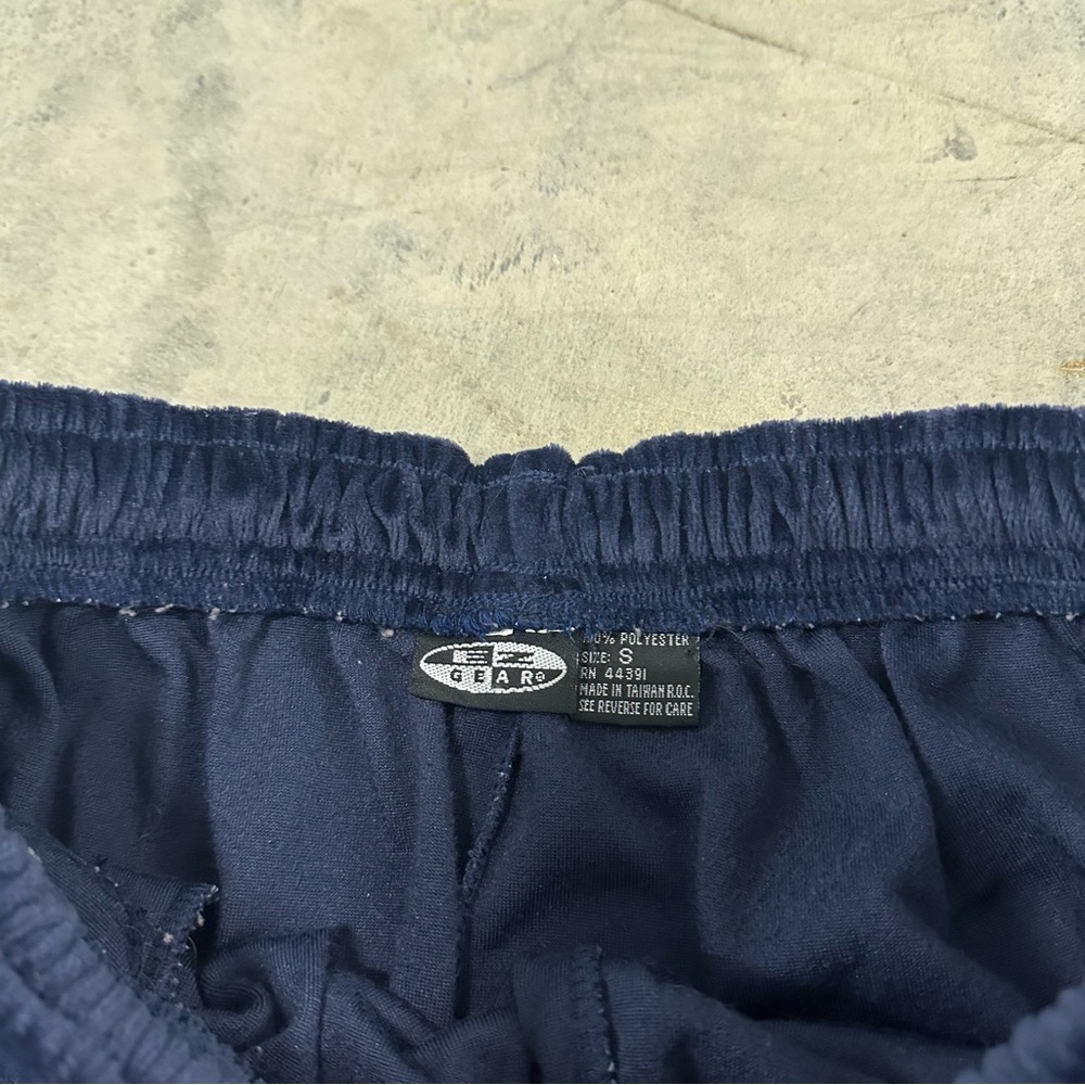 Y2K Women’s Blue Velour Cozy Sweatpants Casual Small - Picture 4 of 9